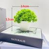 Ornamentos de Flores Artificiais Envasadas Simuladas Produtos Feitos à Mão Novo Crisântemo Grama Bonsai Hemisférico Plantas Envasadas de Flores Falsas Mercadorias Transfronteiriças