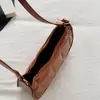 Nova Bolsa Casual Simples, Bolsa de Ombro da Moda Estilo Coreano, Bolsa de Braço Retrô Personalizada, Bolsa Transversal Versátil Atacado