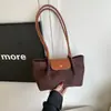 Bolsas de Dragón Simples Transfronterizas Bolsa de Tela Correa Larga al Hombro Puntadas de Aniversario Bolso Tote de Nicho Bolso de Hombro Portátil Versátil