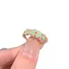 Nuevo Anillo Ruyi de Estilo Chino [Qingyi] con Estilo Nacional, Elegante y Versátil, Directo del Fabricante