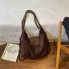 Bolso Maillard de Felpa Gamuzada para Mujer 2026 Nuevo de Moda Otoño Retro para Viajar Bolso de Hombro Único Bolso Cruzado de Gran Capacidad