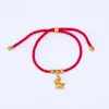Pulseira de Fio Vermelho Ajustável Unissex para 2026 Ano do Cavalo, para o Ano de Nascimento, Joia Trançada Trazedora de Riqueza, Venda por Atacado em Estoque