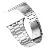 Adecuado para Correa de Apple Watch, Correa de Acero Inoxidable Ultrafina Integrada de Tres Cuentas de la 11.ª Generación de Apple Watch, Correa iWatch