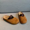 Mary Jane Retro Francês Slip-on Baixo Aumento de Altura Interna Bico Fechado Novo Meia Sapatilha Feminina 2026 Slip-on Outono Não