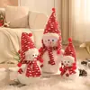 Decoração de boneco de neve de desenho animado de Natal boneca grande decoração de Natal layout de cena de vitrine de shopping