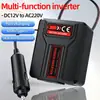 Inversor de coche AC de alta potencia 12V a 220V transformador de corriente para coche enchufe convertidor