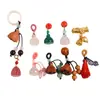 Colección de Vainas de Loto Natural Accesorios para Pulseras DIY Cristal de Jade Ágata Arena Vaina de Loto Pequeñas Gotas Al Por Mayor