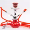 Cachimba Set Pequeño Doble Tubo Accesorios Shisha Acero Inoxidable Estilo Calabaza Shisha/Cachimba Suministro Transfronterizo
