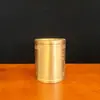 Suministro de fábrica Soporte para bolígrafos de latón patrón de carácter fu inscripción simple retro estudio oficina decoración de escritorio regalo