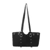 Nova bolsa tote retro de camurça fosca 2026, grande capacidade, bolsa de ombro, bolsa transversal, estilo coreano, bolsa feminina versátil para outono e inverno