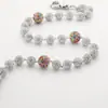 Cadena de Cintura Transfronteriza de Amazon Diamante de Arcilla Diamante Estrellado Bola de Diamante Estrellado Círculo Único Cadena para Pantalones Cadena Corporal Joyería Hecha a Mano para Hombres y Mujeres