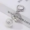 Chaveiro Sino de Palácio Pulseira de Cristal DIY Feita à Mão Acessórios Sino Flor Exquisita Mil Ossos Pode Tocar Acessórios de Saco da Sorte Lote