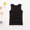 Chaleco de Algodón Puro para Niños Verano Sin Mangas Color Sólido Camiseta sin Mangas para Niños Camisola Pequeña para Niñas Camiseta Interior para Niños Pequeños
