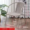 Móveis casuais para casa com pátio, cadeiras de exterior, cadeiras de ferro e plástico para casas de chá, assentos de exterior, bancos