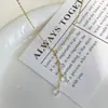 Colar com Pingente de Franja de Três Diamantes Redondos em Prata Esterlina S925, Simples e Versátil, Design de Nicho, Exquisito e de Luxo Leve, Corrente Ultrafina para Clavícula para Mulheres