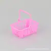 Mini cesta de compras infantil supermercado asa única mini cesta casa de juegos pequeña cesta de verduras almacenamiento regalo accesorios de juguete