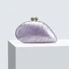 Bolso de mano de acrílico para cena, bandolera de un solo hombro, para banquete de boda, con cadena, para mujer, de comercio exterior transfronterizo