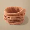 Bufanda de Cachemir 100% Puro para Mujer, Nueva de Invierno, Color Sólido, Jersey Versátil, Bufanda Cálida para el Cuello, Cuello Falso Tejido para Hombres y Mujeres