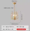 Lámpara de Rama de Cristal Retro de Gama Alta para Sala de Estar, Rama de Lámpara Decorativa para Bar, Restaurante, Tienda Americana, Club, Candelabro de Velas