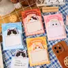 Notas Adhesivas de Gatito de Dibujos Animados Lindos, Notas Adhesivas de Gato Mascota Lindas para Estudiantes, Mensajes y Notas de Aspecto Atractivo, Pegatinas Autoadhesivas N-Time