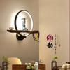 Nueva Lámpara de Pared Estilo Chino Diseñador Creativo Estilo Chino Hotel Club Sala de Estar Estudio Lámpara de Pared Decorativa Retro Zen