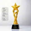 2026 Nuevo Trofeo de Cristal Impreso en 3D Trofeo Creativo de Estrella Placa de Trofeo Grabado de Empresa Premio
