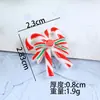 Decoraciones de paletas navideñas bestseller transfronterizas, Adornos de bastón de caramelo para árbol de Navidad, Decoración navideña para el hogar