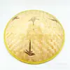 Suministro Listo Sombrero de Bambú Sombrero de Paja Protector Solar para Agricultor Sombrero de Sombrilla Grande para Exteriores Recolección de Té Pesca Sombrero de Tres Hojas