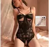 Explotaciones de lencería sexy lazo provocador ajustado pasión archivo abierto mono talla grande para mujer venta al por mayor generación