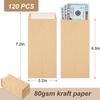 Sobre de Papel Kraft Grueso Estilo Chino Transfronterizo Bolsa Sobre Semilla Amarilla Autoadhesiva con Papel de Liberación Adhesivo de Saliva Venta al por Mayor