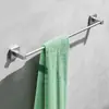Acero Inoxidable 304 Cepillado Estante para Toallas de Baño Ingeniería de Baño de Hotel Estante para Toallas Estante de Almacenamiento Barra de Toallas Juego Colgante
