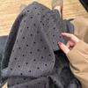 Pantalones de Lunares Ondulados para Mujeres Embarazadas Pantalones Finos de Primavera y Otoño con Cordón Ajustable Bajo el Vientre para Relajación Perezosa a Rayas con Piernas Anchas