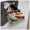 Bolso de Diseño Único para Mujer, Bolso de Hombro de Gran Capacidad, Bolso Tejido de Punto de Pez Pequeño, Nuevo Modelo 2026 Bolso de Mano para Vacaciones