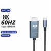 Adaptador transfronterizo tipo C a HDMI, convertidor 4K, monitor externo para ordenador portátil, pantalla de teléfono móvil