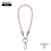 Cordón de Teléfono Móvil de Gama Alta Correa Resistente de 6 mm para Cuello Cruzado Ajustable Exterior Anti-Pérdida Exquisita Cuerda Tejida para Muñeca