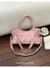 Tendencia de moda transfronteriza, nuevo bolso tote retro de alto valor para mujer, bolso de hombro y cruzado de gran capacidad
