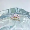 Aretes Colección Oro Morado Claro Aleación de Titanio Astmf-136 Titanio G23 Rosca Interna Zirconia Labret Accesorios para Piercing