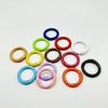 Anillos de Resorte de Colores de Primavera en Stock 24 mm Cierres de Resorte Coloridos Anillos Abiertos Ajustables Accesorios para Muñecas Piezas de Ferretería