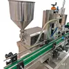 Máquina de Enchimento de Pasta de Alta Velocidade com Cabeça Única para Cosméticos, Cremes de Cuidados com a Pele, Mel, Molhos, com Bomba de Engrenagem Servo, Sem Fiação