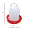Bebedero para Pollos, Dispensador Automático de Agua para Pollos, Cubo de Agua Automático Engrosado para Aves de Corral, Canaleta de Agua para Pollos, Bebedero para Patos y Gansos