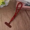 Cordão para celular alça de pulso ajustável curta minimalista 360 rotativa com clipe anti-perda corda de poliéster pulseira corda