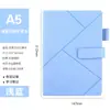 Caderno A5 com Fivela Magnética Personalizável com Logo, Livro de Contabilidade Criativa para Pequenas Quantidades, Conjunto de Blocos de Notas para Trabalho de Escritório