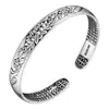 Pulsera de plata de ley S999 estilo madre femenina y pezuña Loto pulsera de plata pura Regalo del Día de la Madre