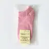 Embalaje separado calcetines de mujer color algodón transpirables color caramelo tobilleros bajos calcetines de barco para mujer calcetines de color liso puesto de calcetines venta al por mayor