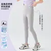 Leggings de Tiburón con Protección Solar para Niñas Verano Pantalones de Yoga de Cintura Alta para Niños Pantalones de Patchwork Barbie para Niños Medianos y Grandes Antibacterianos Clase A