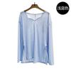 Tops de Baile Sueltos, Ropa de Práctica Moderna de Manga Larga Dividida, Camisetas de Baile de Jazz, Ropa de Baile para Actuación para Mujeres Adultas