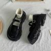 Zapatos de cuero Mary Jane de verano para mujer, combinables, estilo británico, blancos, punta redonda, estilo japonés, estilo JK, zapatos retro franceses de una sola capa.