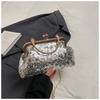Bolso de Noche Nuevo 2025, Bolso Clutch de Moda para Dama, Bolso Bandolera de un Solo Hombro, Bolso de Lentejuelas para Axila, Bolso de Mano Pequeño para Mujer