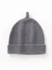 Chapéu infantil de cashmere, chapéu de bebê com chupeta, fofo e versátil, moderno, espessado, quente, chapéu de orelha em tricô de lã