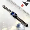 Para Galaxy Fit3 Correa Metálica de Diamante Samsung Fit3 Reloj Correa de Acero Inoxidable con Diamantes en stock